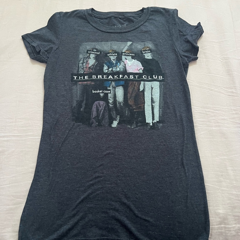 Hot Topic The Breakfast Club Graphic Tee - Black